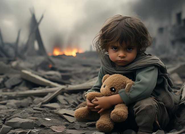 战乱儿童的悲惨现状（现代战争给孩子带来的灾难）