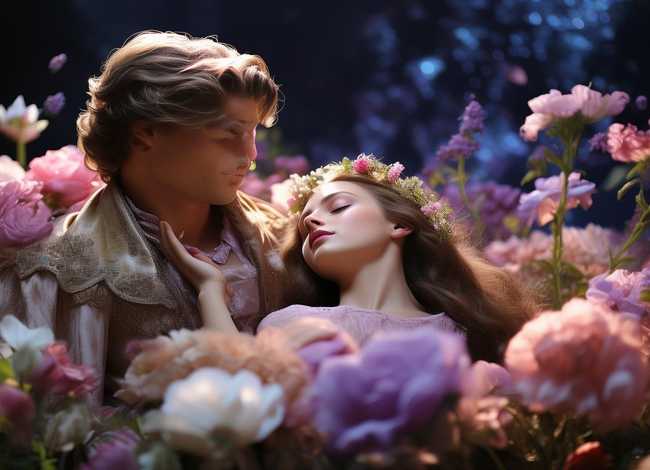 花儿的选美比赛，哄女朋友睡觉的童话故事【三篇】