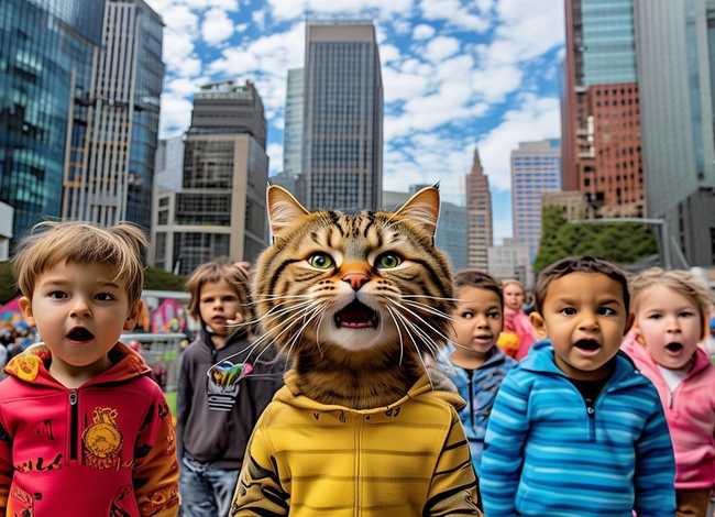 野猫的城市儿童故事表演；幼儿园大班说课稿-《野猫的城市》