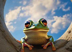 井底之蛙儿童故事，井底之蛙的小故事20字