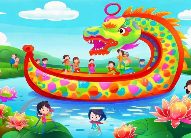 儿童画端午节安康、端午儿童画怎么画简单又漂亮 儿童画端午节安康、端午儿童画怎么画简单又漂亮