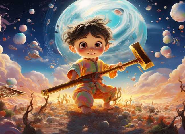 盘古开天地儿童故事视频、儿童经典神话故事四年级