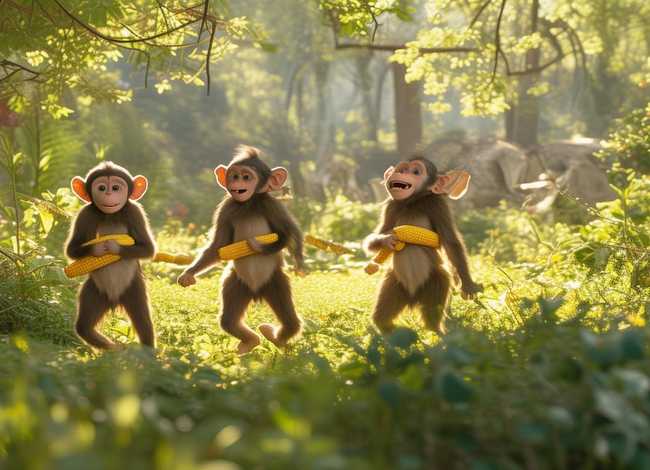 猴子掰玉米的故事在线听 猴子掰玉米的故事告诉什么道理 猴子掰玉米的原文