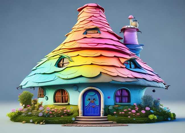 屋顶故事绘本;会变颜色的房子 屋顶故事绘本;会变颜色的房子