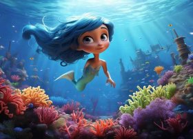 海底世界幼儿绘本故事，绘本故事《海底的秘密》 英文名字-Flotsam