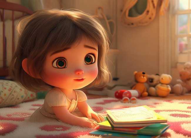 爱哭的小姑娘儿童故事 - 爱哭的宝贝幼儿故事