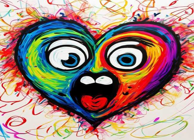 惊讶的表情简笔画涂鸦 幼儿4~6岁涂鸦漂亮简笔画实爱心 惊讶的表情简笔画涂鸦 幼儿4~6岁涂鸦漂亮简笔画实爱心