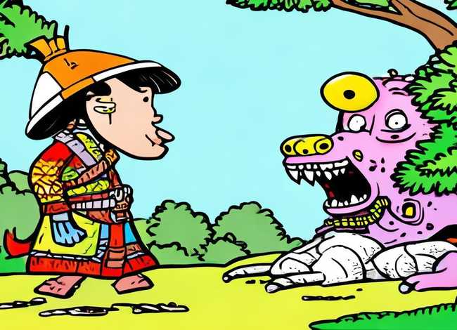 幼儿故事连环画图片4张简笔画 中国古代神话故事连环画简笔画 幼儿故事连环画图片4张简笔画 中国古代神话故事连环画简笔画