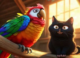 儿童故事鹦鹉与猫，伊索寓言 《猫和鹦鹉》的寓意