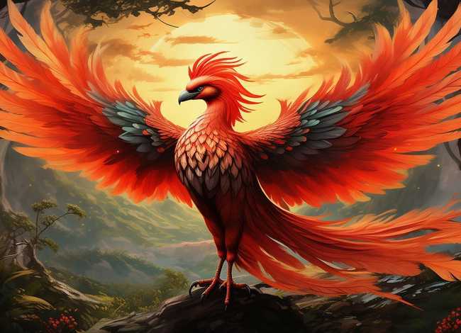 凤凰的故事寓言故事（凤凰朝西是什么意思）