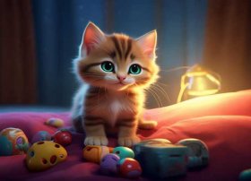 儿童睡前故事小猫咪的故事，霸道的小猫睡前故事