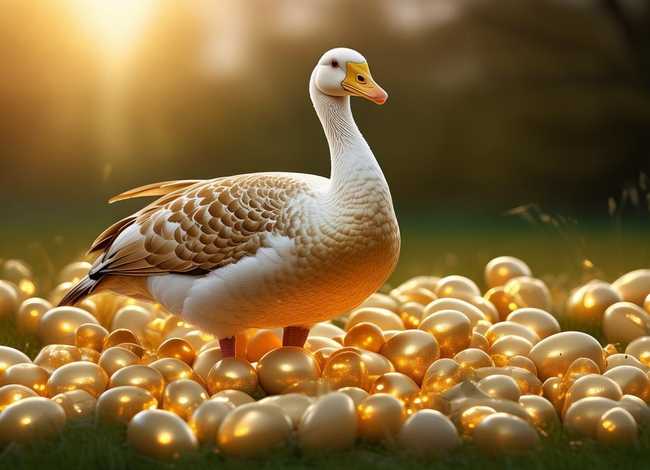 会下金蛋的鹅故事、下金蛋的鹅告诉我们什么道理