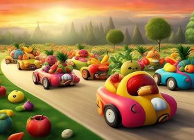 水果汽车大赛故事；五年级短篇睡前小故事【三篇】