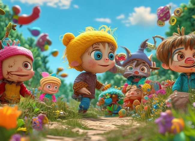 儿童漫画故事、求一个小时侯看过的漫画故事