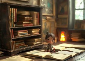 小书柜的故事 我的小书柜_300字