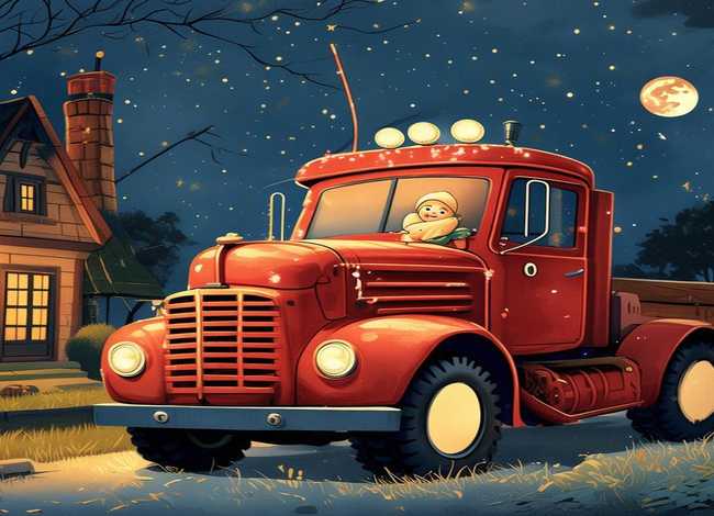 大卡车的故事儿童故事,睡前故事哄女朋友300字左右 大卡车的故事儿童故事,睡前故事哄女朋友300字左右