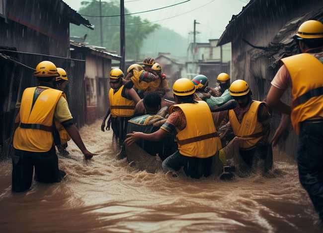 抗洪救灾的感人故事简短 - 抗洪救灾中的动人故事