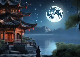 有关月亮的古诗词、与月亮有关的古诗词