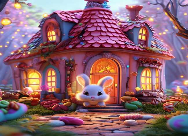 糖果屋的小故事、小白兔的糖果屋讲的是什么意思