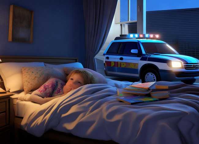 儿童故事大全睡前免费听mp3警车 - 儿童睡前10个小故事_6到9岁儿童睡前故事