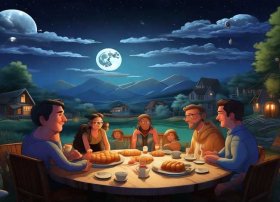 中秋故事简短100个，关于中秋节的传说故事100字