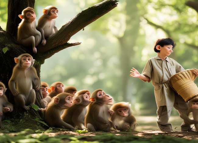 朝三暮四养猴人和猴子的故事 朝三暮四的故事及寓意