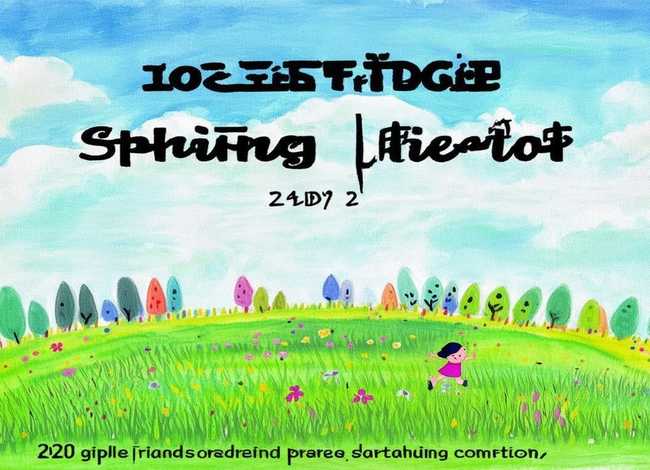 春天的故事绘画一等奖 - 2020二年级绘画春天的图画_又简单又好看的春天画