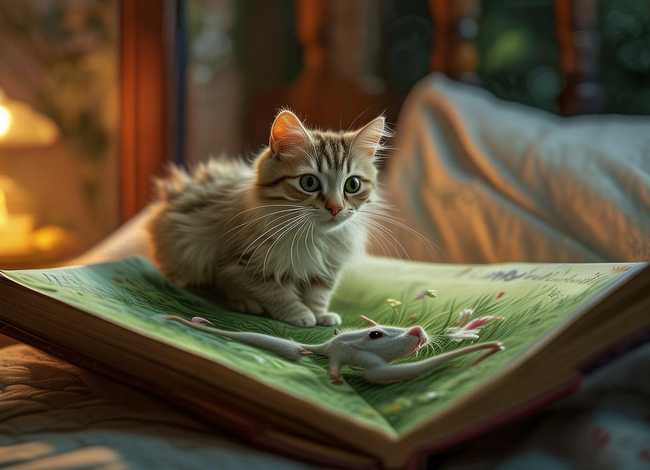 猫抓老鼠睡前故事；8岁儿童睡前小故事大全