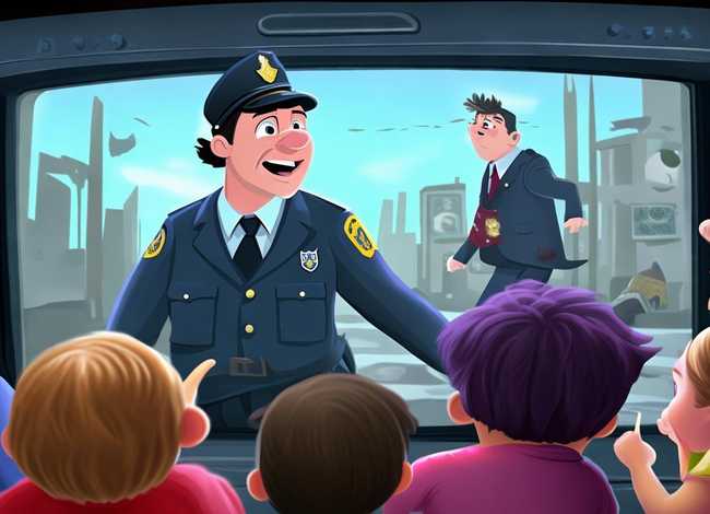 警察抓小偷视频儿童动画片、谁是好人,谁是坏蛋