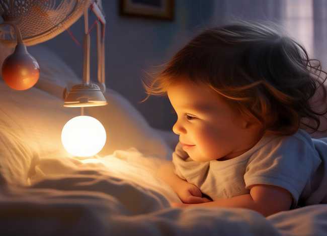 夜灯与风扇的故事、如何在睡前避免宝宝过度兴奋 夜灯与风扇的故事、如何在睡前避免宝宝过度兴奋