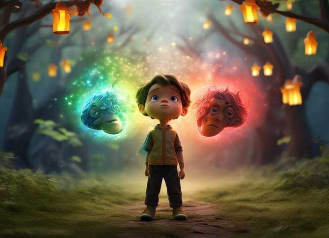 儿童故事三心二意，三心二意的例子