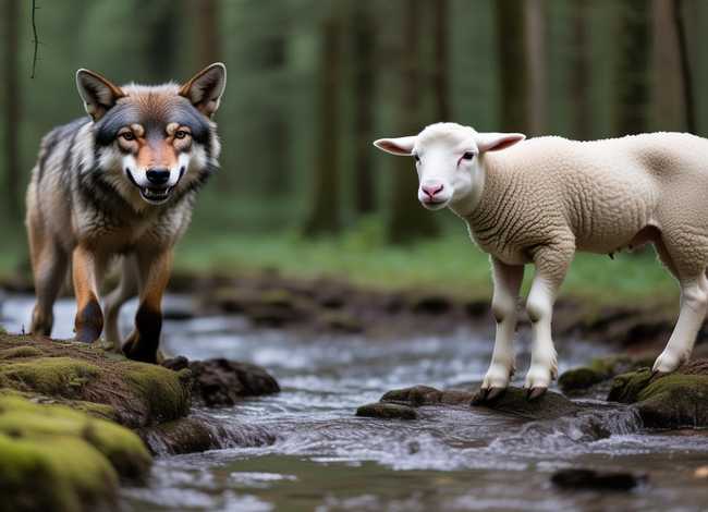 少儿故事狼和小羊；狼和小羊的故事主要讲了什么