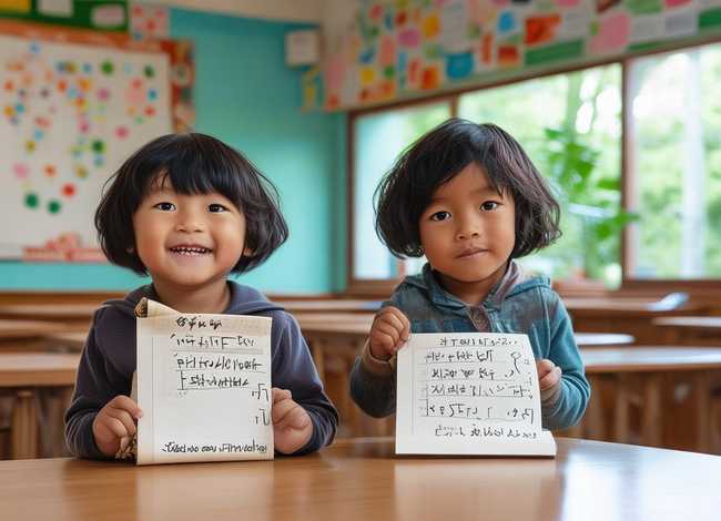 儿童对联七字 儿童写的简单对联七个字