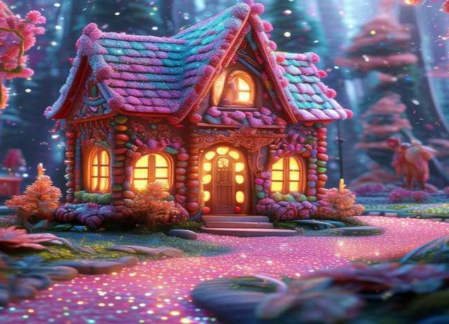 儿童故事糖果屋在线听、糖果屋英文