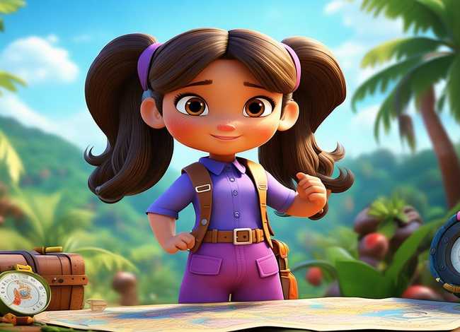 儿童电视剧爱探险的朵拉 朵拉是哪部电视剧里面的人物