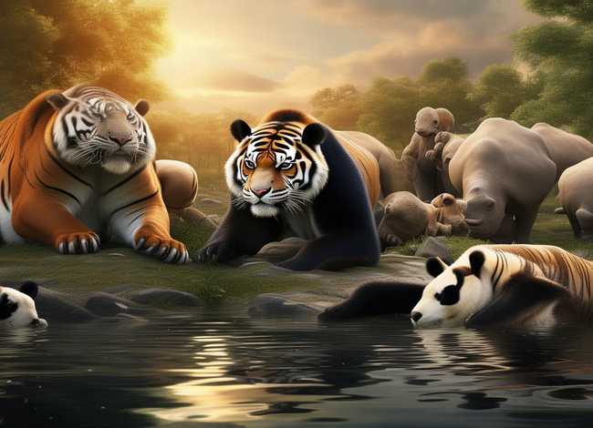 meettheanimals绘本下载、关于 濒临灭绝的动物英语作文