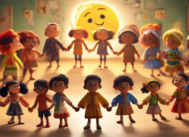 幼儿民族团结的小故事,简短的，民族团结简短小故事50字