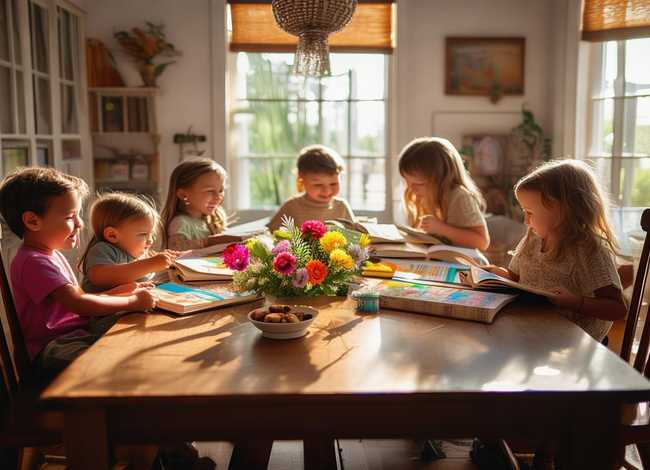 一家人幼儿故事,幸福的大桌子的幼儿故事 一家人幼儿故事,幸福的大桌子的幼儿故事