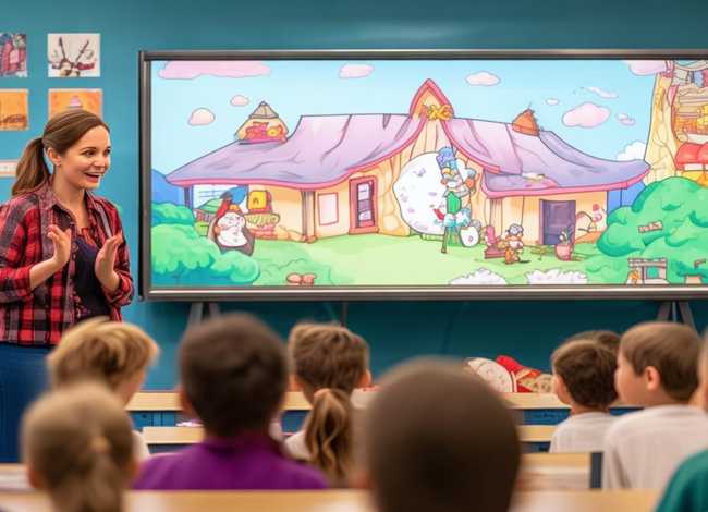 儿童讲故事ppt模板免费(小学生成语故事ppt课) 儿童讲故事ppt模板免费(小学生成语故事ppt课)