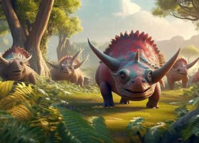 亲子小故事大全及感悟（淘气的三角龙---自创亲子小故事）