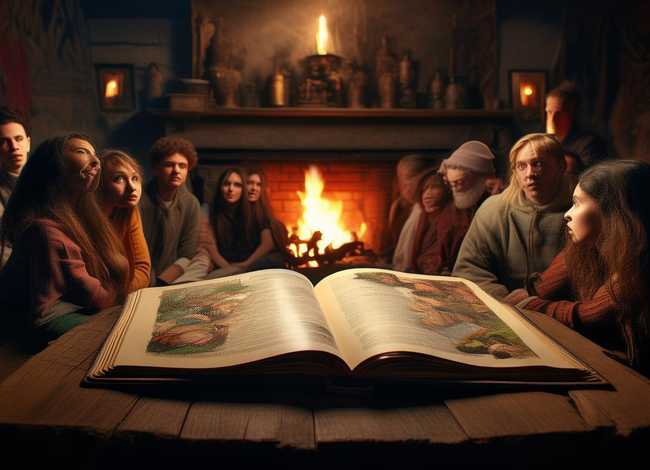 讲故事场景画 - 什么是叙事性