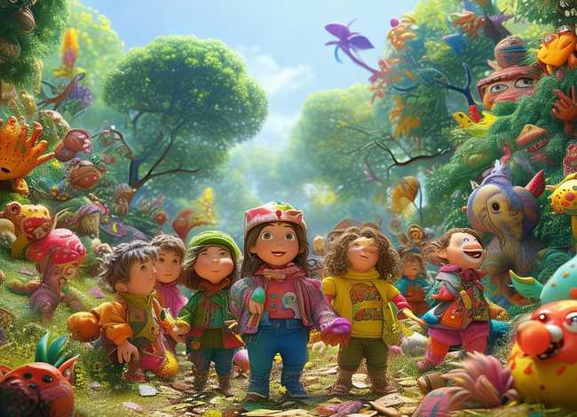 儿童漫画故事、求一个小时侯看过的漫画故事