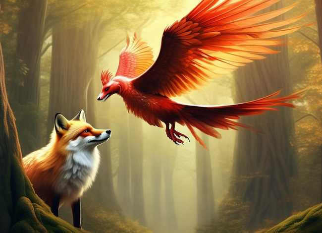 我想听关于凤凰的故事、民间故事狐仙报恩简短点 我想听关于凤凰的故事、民间故事狐仙报恩简短点
