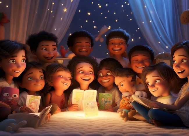 讲快乐的故事；开心的睡前小故事(10篇)