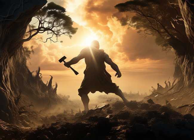 盘古开天辟地的故事完整版 - 盘古开天辟地简介20字