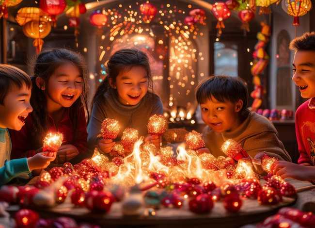 儿童放鞭炮故事绘本 - 绘本团圆主要讲了什么内容