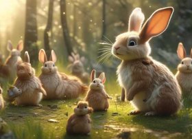 儿童小故事兔子的尾巴、小兔子借尾巴故事告诉我们什么道理