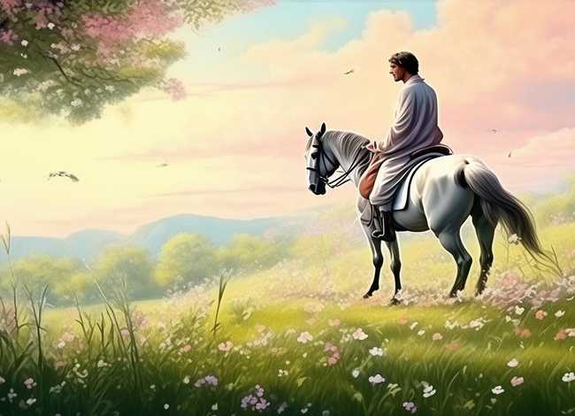 春天的故事 画,踏花归去马蹄香主考官选中的那幅画妙在哪里 春天的故事 画,踏花归去马蹄香主考官选中的那幅画妙在哪里