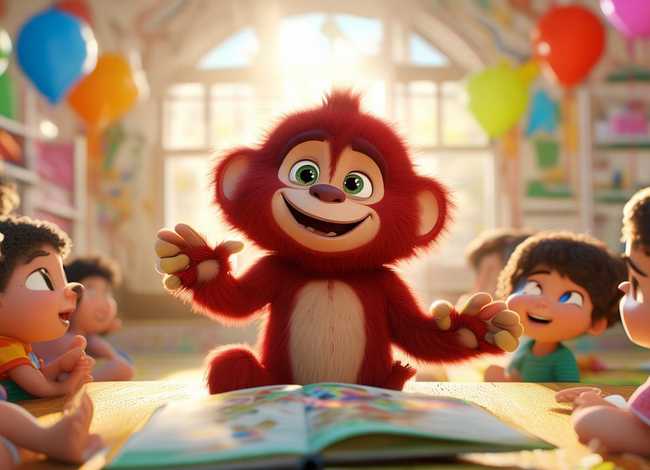 猴猴老师讲故事 - 幼儿园讲故事简短童话小故事