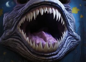 怪物的故事睡前故事视频 - 睡前故事-怪物咕吧的嘴巴